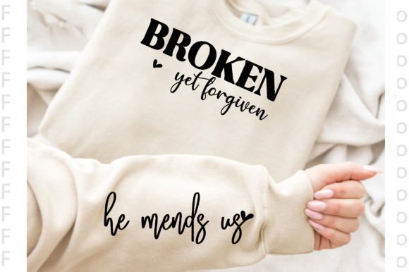 A Designer's Review of Broken Yet Forgiven Graphics for T-Shirt Designs