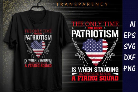 A Patriotic T-shirt Design for Crafters and Small Business Graphics