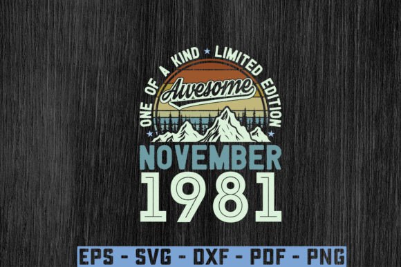A Vintage Birthday Graphic for T-Shirt Designs & Brand Promotion