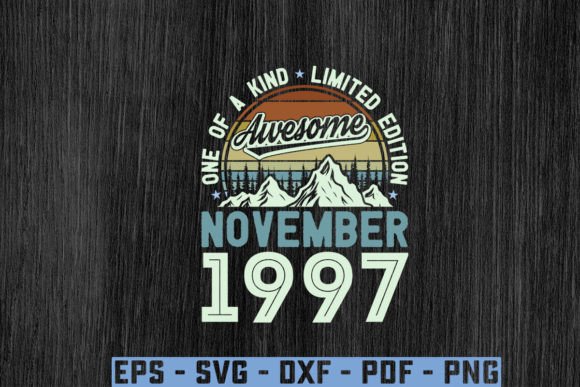 A Vintage Birthday SVG Asset for T-Shirt Graphics and Merchandise Design
