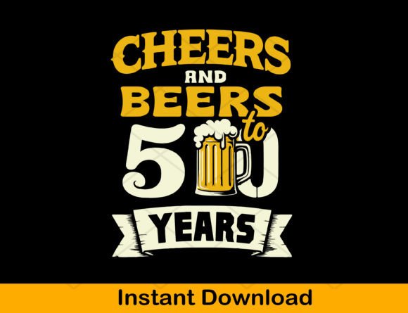Cheers and Beers Graphics for T-Shirt Designs and Beyond
