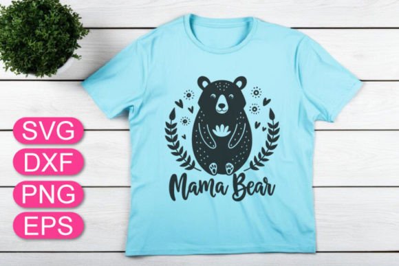Evaluating Mama Bear SVG Clipart for Commercial Product Creation