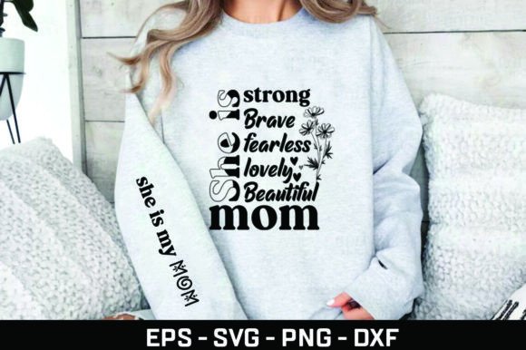 Strong Fearless Brave Graphics for T-Shirt Designs